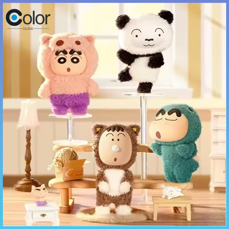

Original Crayon Shinchan Cos Series Plushie Blind Box Cute Doll Pendant Trendy Collectible Figure Kawaii Doll Girls Gift