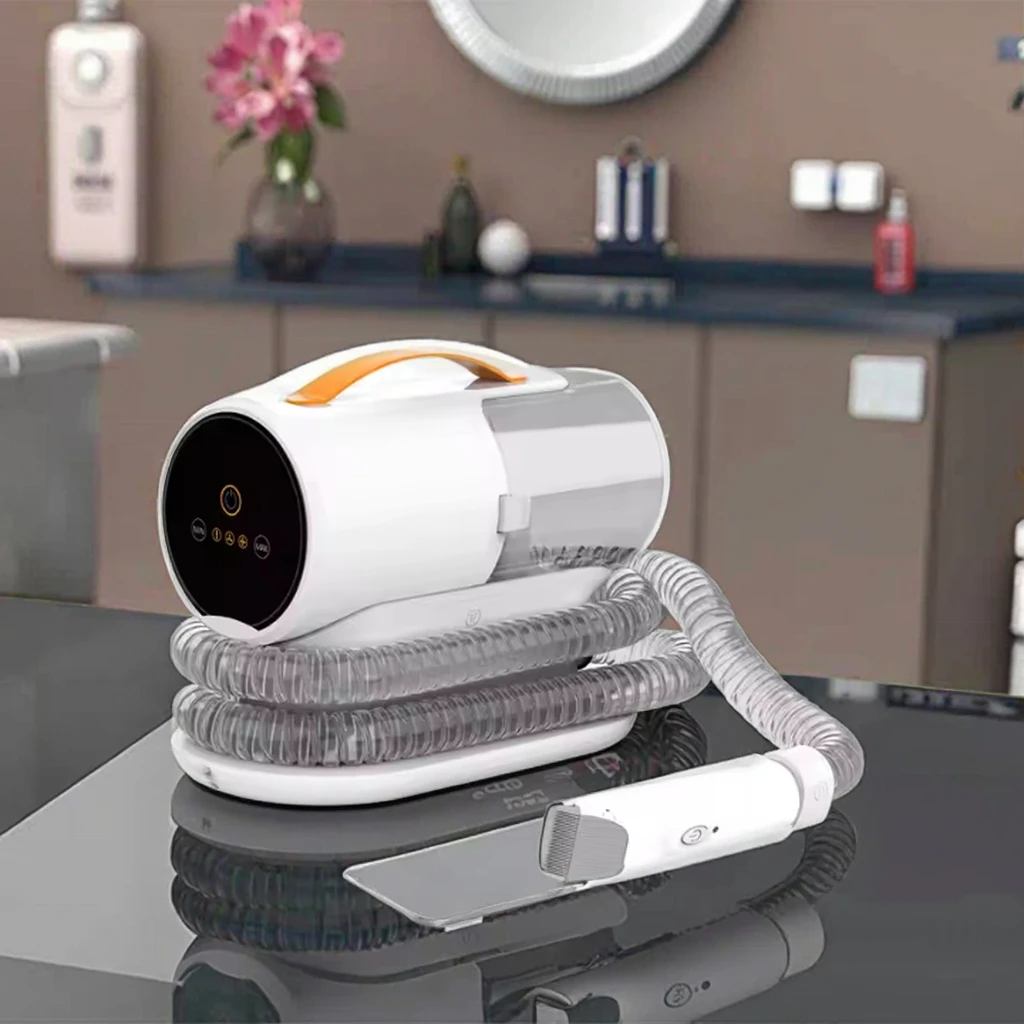 

Pet Hair Trimmer 3500/7000/10000Pa 3-Mode Suction Safe For Cats Dogs Charge Plastic Brushes Combs For Dog Hair