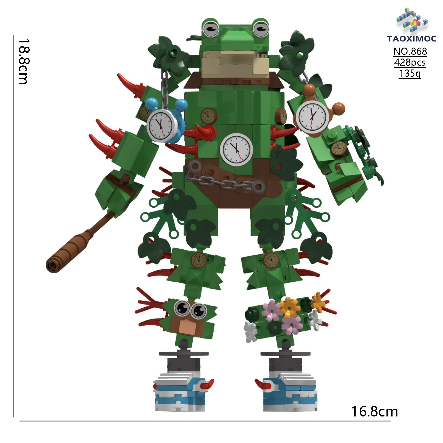 2026 Nieuwe Shimpanzini Bananini Steal A Brainrot Beeldje Nr 9 Huis Groene stoel Monster ralalero Tralala Bouwstenen Speelgoed
