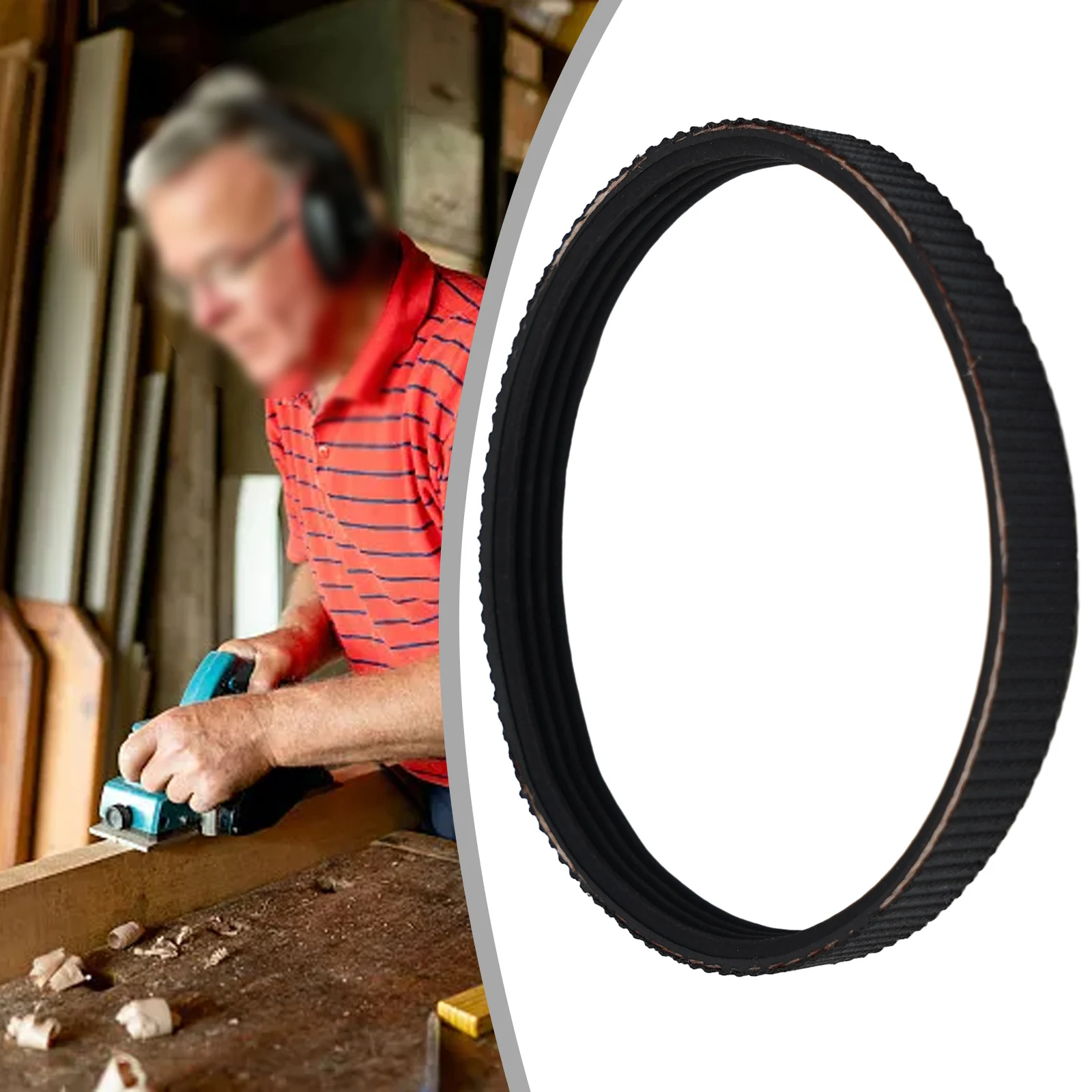 

Heat and Cold Resistant Drive Belt for Black Rubber Electric Planer 9 6mm Width Compatible with 1900B 2250077 N1923B