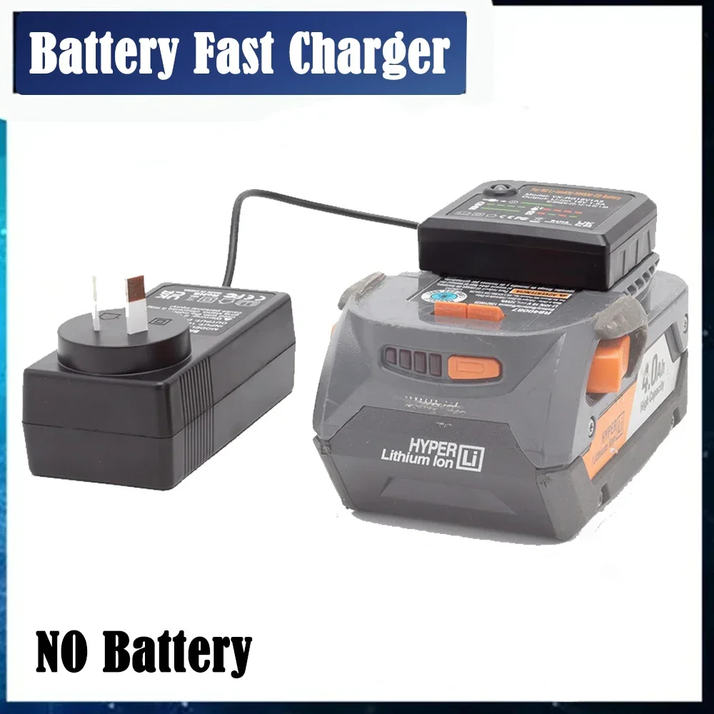 Battery Split Fast Charger For RIDGID AEG 18V Lithium Battery EU/US Plug Input 100-240V(NO Battery )