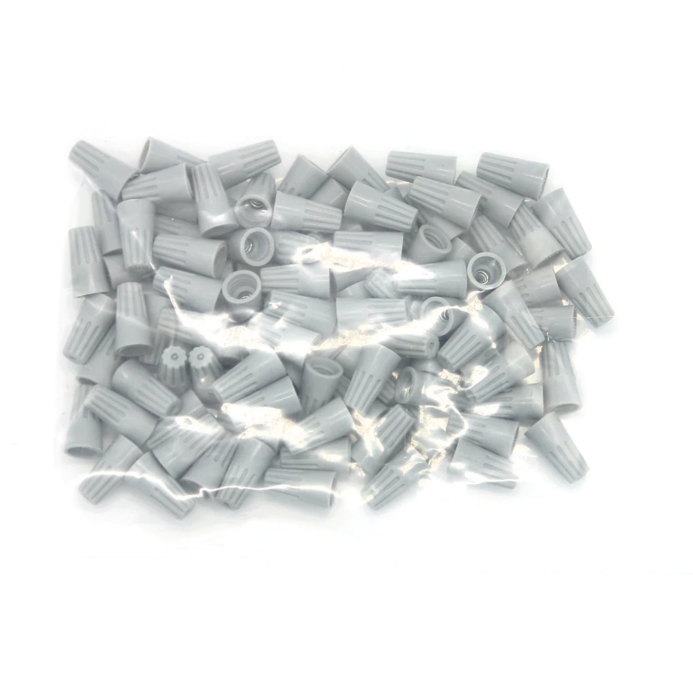 100 pcs Wire Connectors Crimping Cap Electrical Terminal Block Waterproof Screw Joint Reusable Quick Hardware