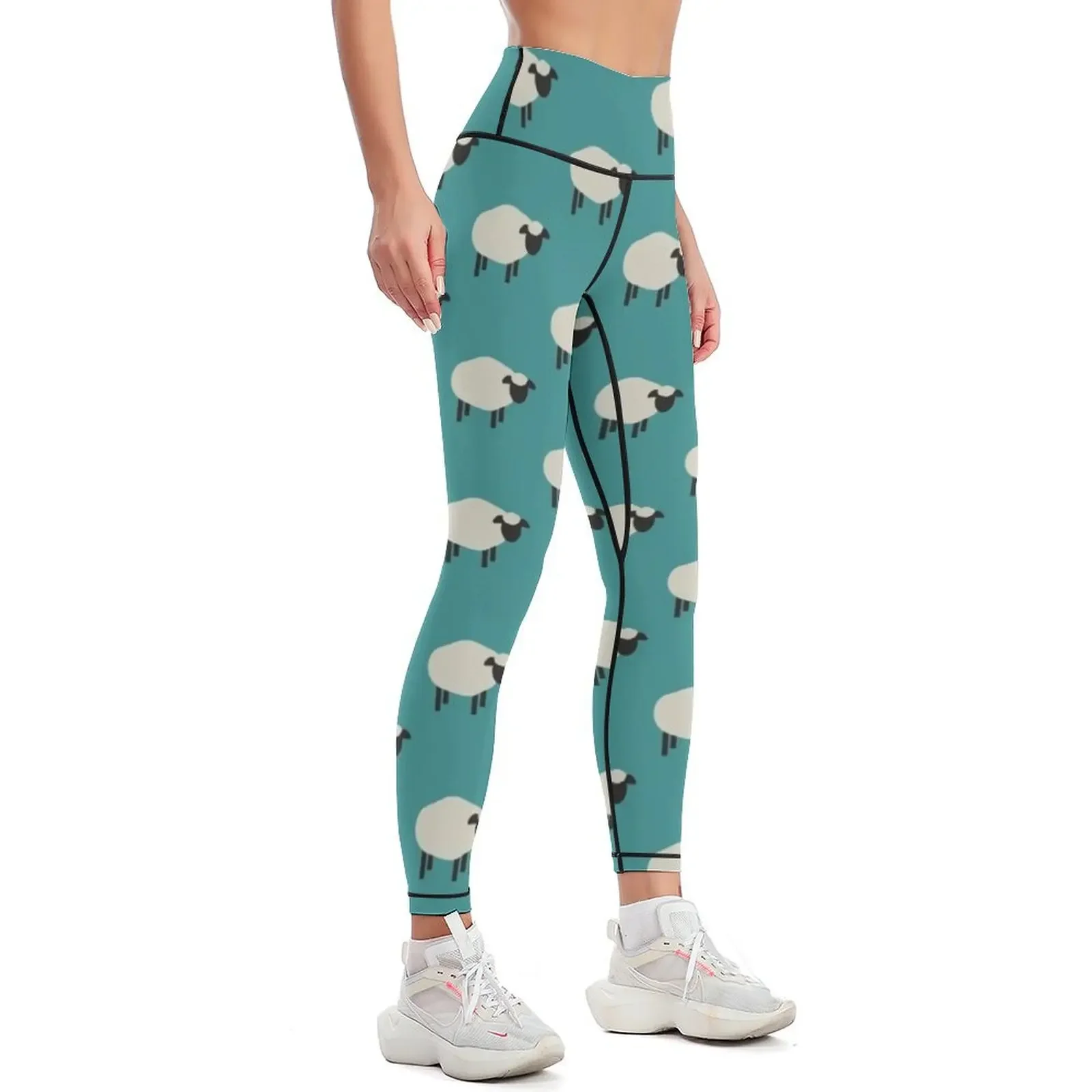 Sheep Leggings push up tights for Women sportwear gym pants sportswear woman gym 2025 Womens Leggings