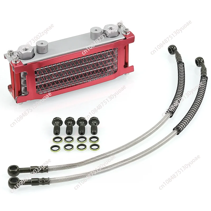 Off-road Motorcycle Oil Cooler, Bending Beam Machine, Aluminum Radiato, 50-140cc