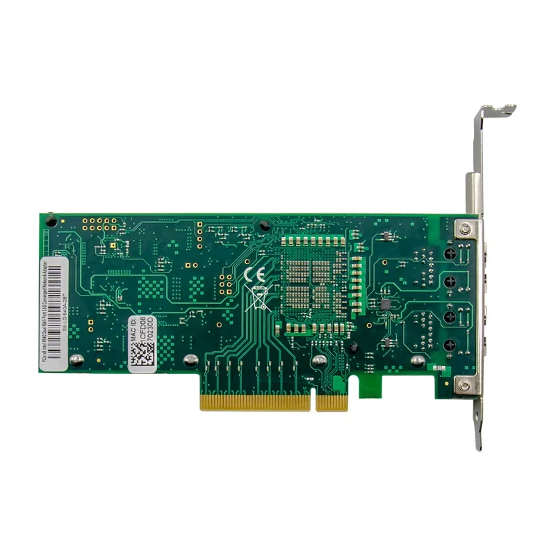 2 Port PCIE X8 10000M PCIe 10 Gigabit Ethernet Dual Port RJ45 Lan Network Card Chip Intel X540 10Gbs Pci-e Ethernet Server NICs