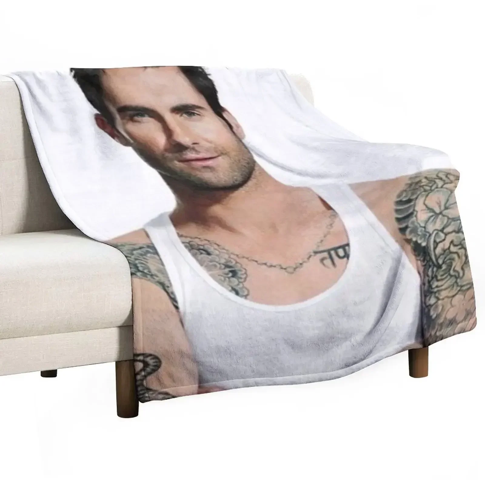 New adam levine Throw Blanket Bed linens warm winter Furry Soft Thins Beach Blankets