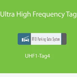 ZK UHF1-Tag4 UHF 860~960mhz Rfid Windshield Tag RFID sticker label for Vehicle Tracking RFID Parking Gate System UHF1-TAG4 x 5pc