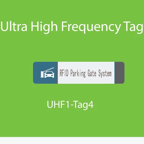Imagen 2 del producto 100 Uds UHF1-TAG4 860-960MHz UHF RFID etiqueta de vehículo, seguimiento cifrado de largo alcance de 10M y Control de acceso para sistemas de estacionamiento UHF