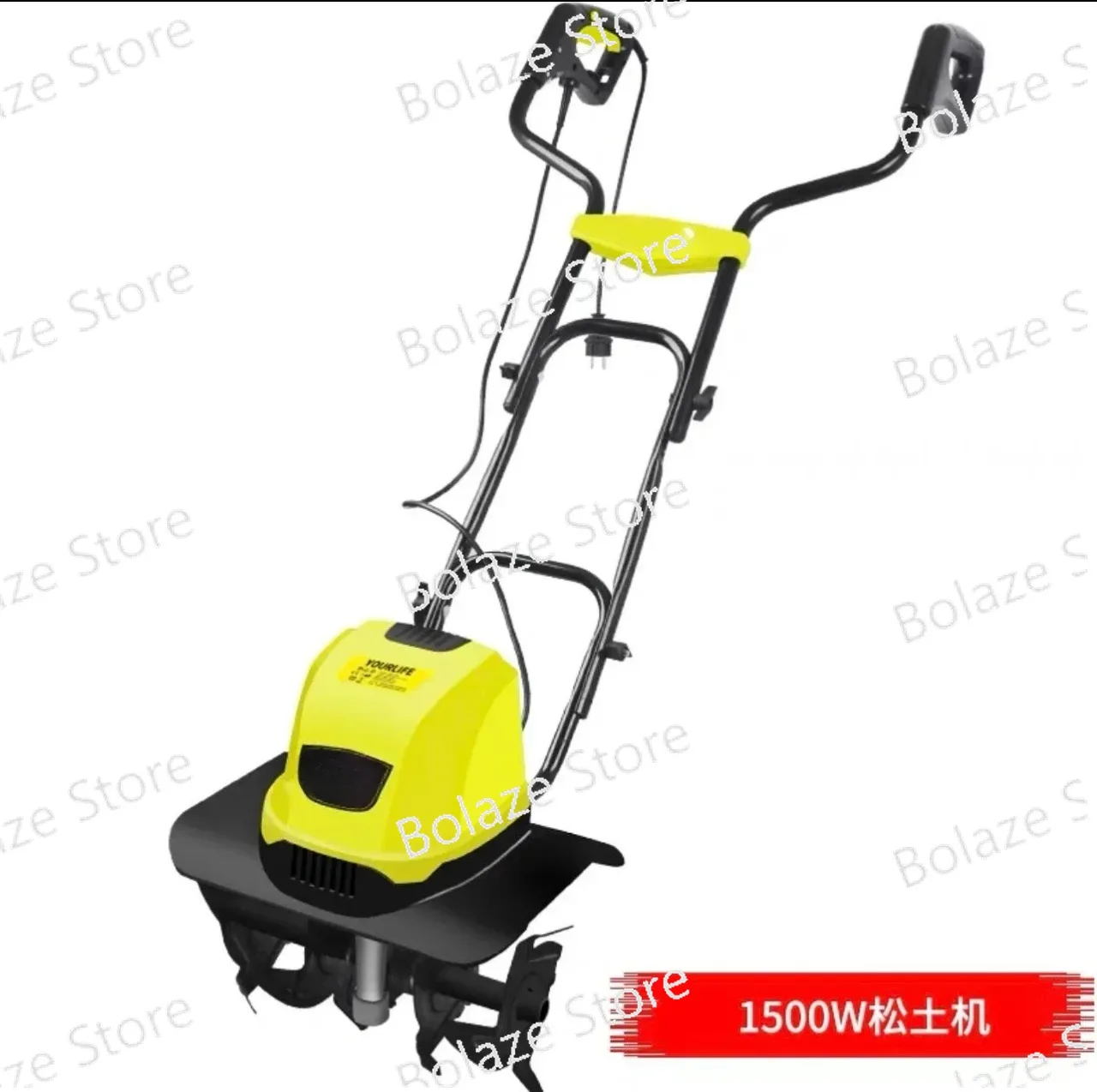 

Bulldozer, agricultural rototiller, electric small cultivator, plow, multi-functional garden rototiller