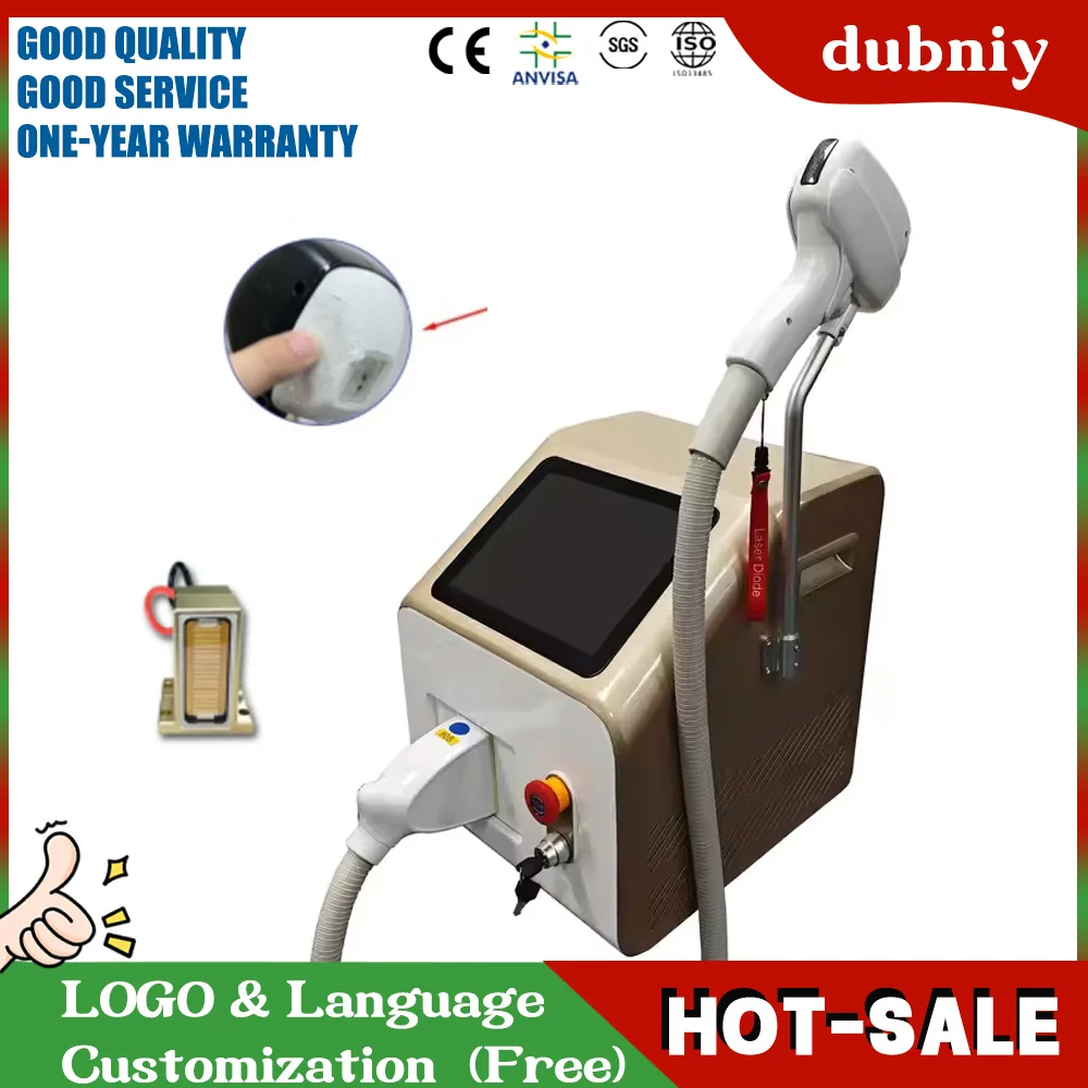 

2025 Portable Diode Laser Hair Removal Machine Ice Best Women Underarm Epilator 755 808 1064nm Diode Laser Hair Removal Machine