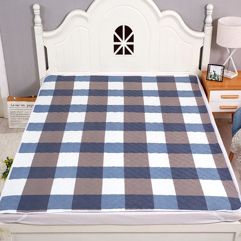 مقاوم للماء قابل للغسل فراش البول حصيرة كبار السن سلس البول وسادة السرير حامي الكبار حفاضات الحفاض الفراش ورقة القماش تنفس