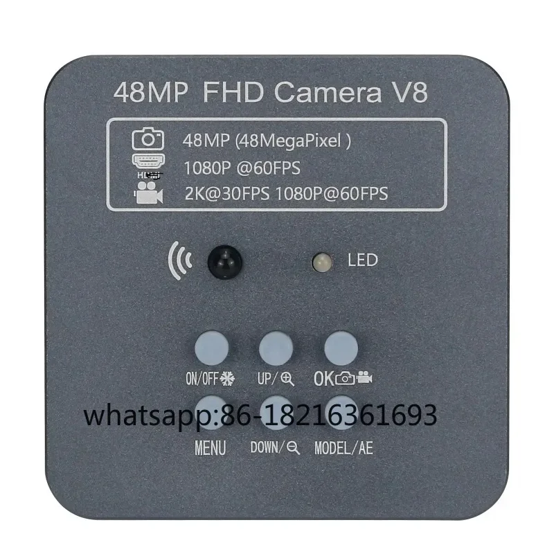 

Microscope camera 48MP FHD 1080P industrial camera C stand