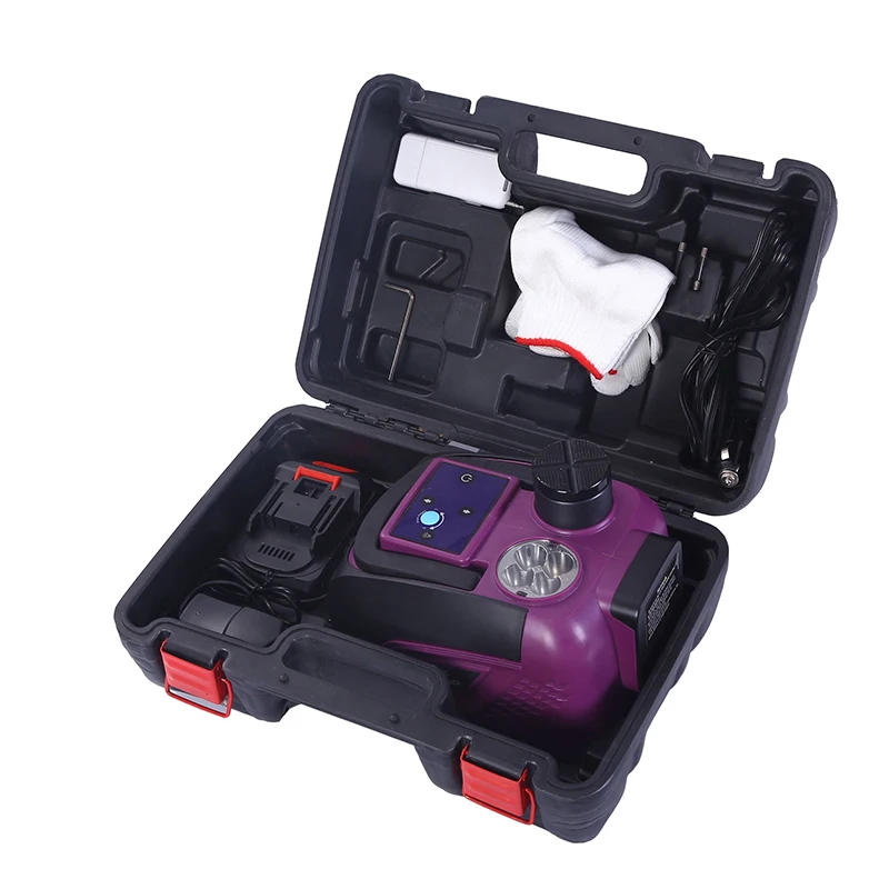 

Heavy-duty Retractable 12V Electric Car Hydraulic Jack with Electric Impact Wrench 5 Ton Tire Change Kit for SUV Cars