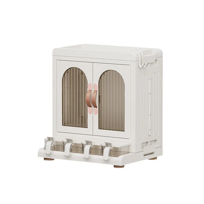 

Modern Style Foldable Seasoning Locker Kitchenware Storage Device Spice Container Desktop Storage Efficient Storage