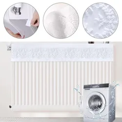 Radiator Dust Cover Household Oil Tin Dust Cover Heater Cover Protective Radiator Dust Cover Elastic Fabric Heater Dust Covers