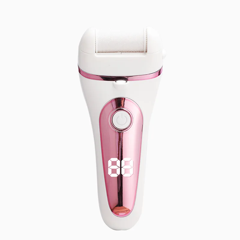 New Rechargeable Electric Foot Grinder Digital Display Electric Foot File Tool Callus Removal Dead Skin Removal Plastic Foot