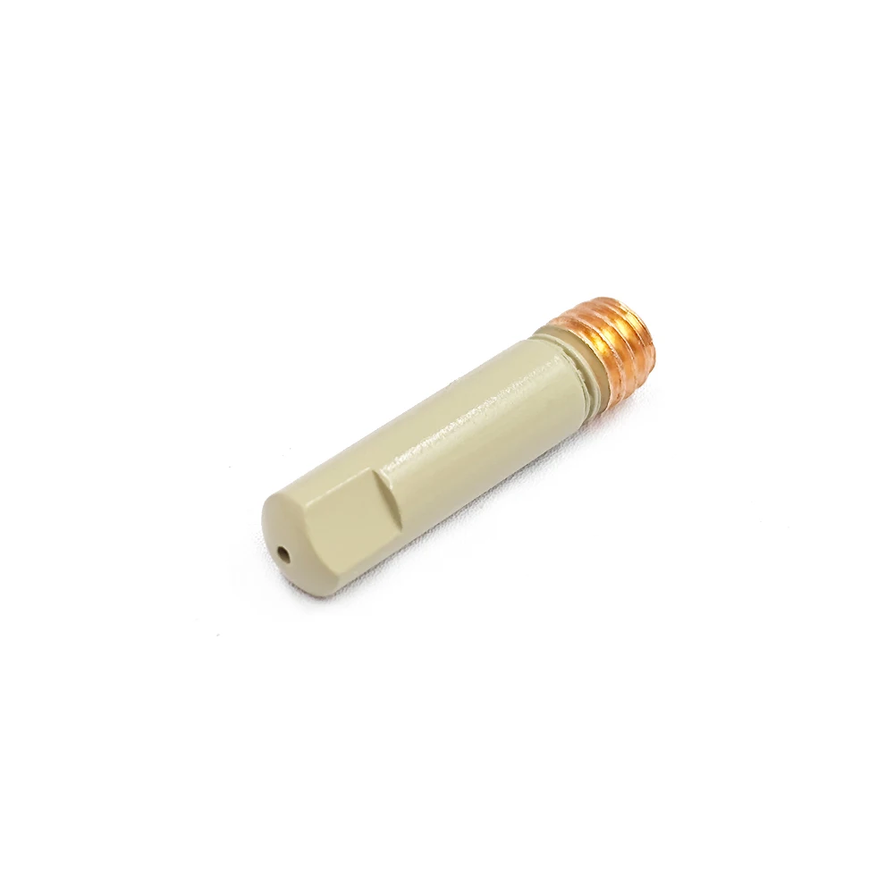MB-15AK/14AK Welding Contact Tips new coating protect 25mm M6 Gas Nozzle Tip 0.8mm-1.2mm MIG Welding Torche Welding Tool Parts