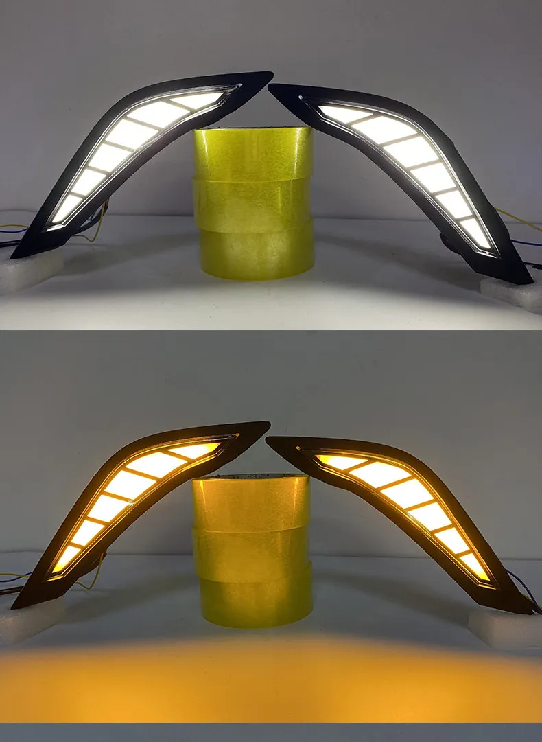 For Honda Integra 2022-2024 Car Led Daytime Running Light Front Fog Lamp Modification Upgrade Streamer Steering 12V Daylights detail image 8