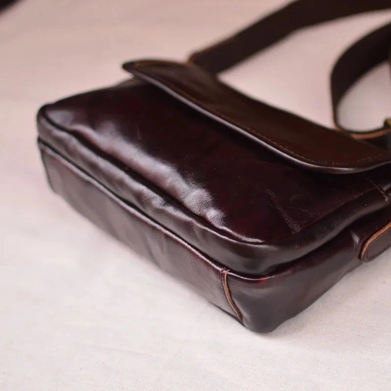 

AETOO New shoulder original simple small bag leather shoulder crossbody mobile phone bag with plant tanned cow leather women cas