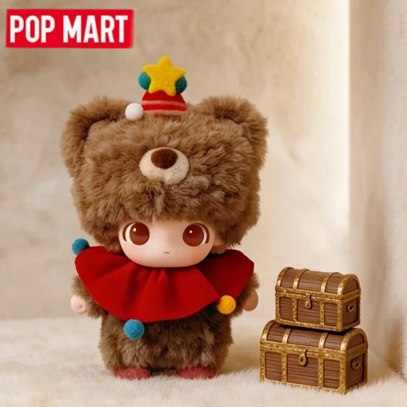 

POP MART DIMOO The Secret Theatre Club Series: Слепая коробка-сюрприз с виниловой фигуркой-брелоком, аниме-фигурка, подарок на день рождения