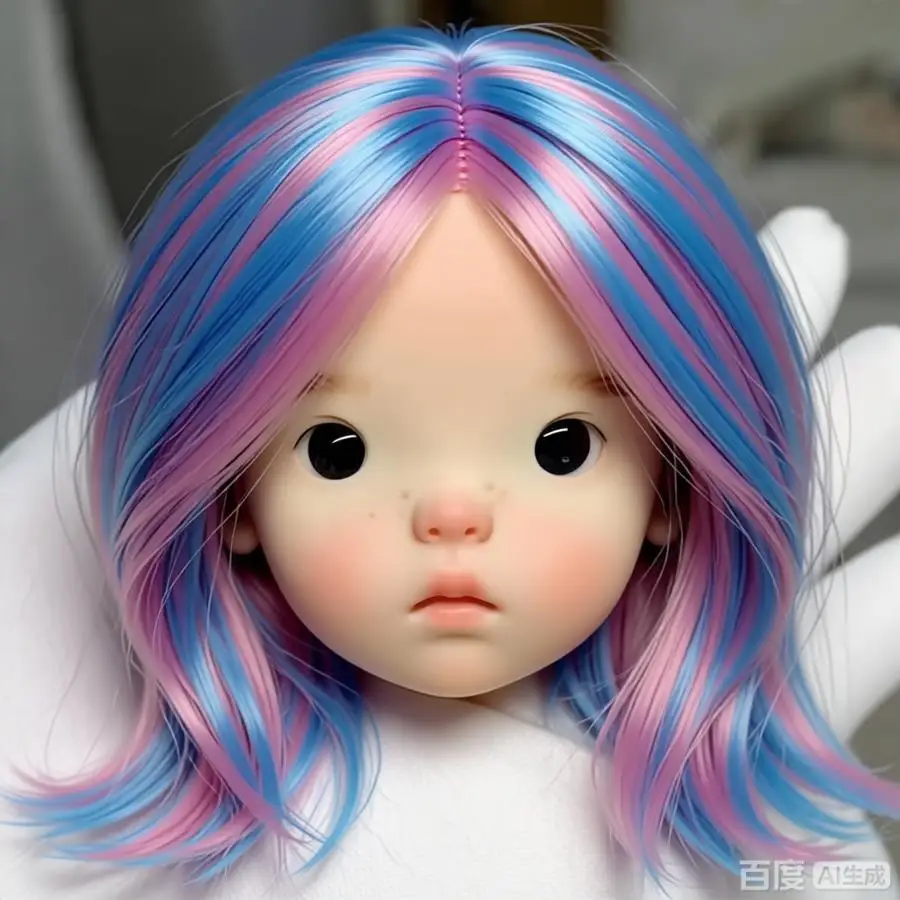 

Кукольная голова SD BJD в масштабе 1/6 - Landoudou, красивая девушка, игрушка из смолы, высококачественный макияж, только голова, подарок