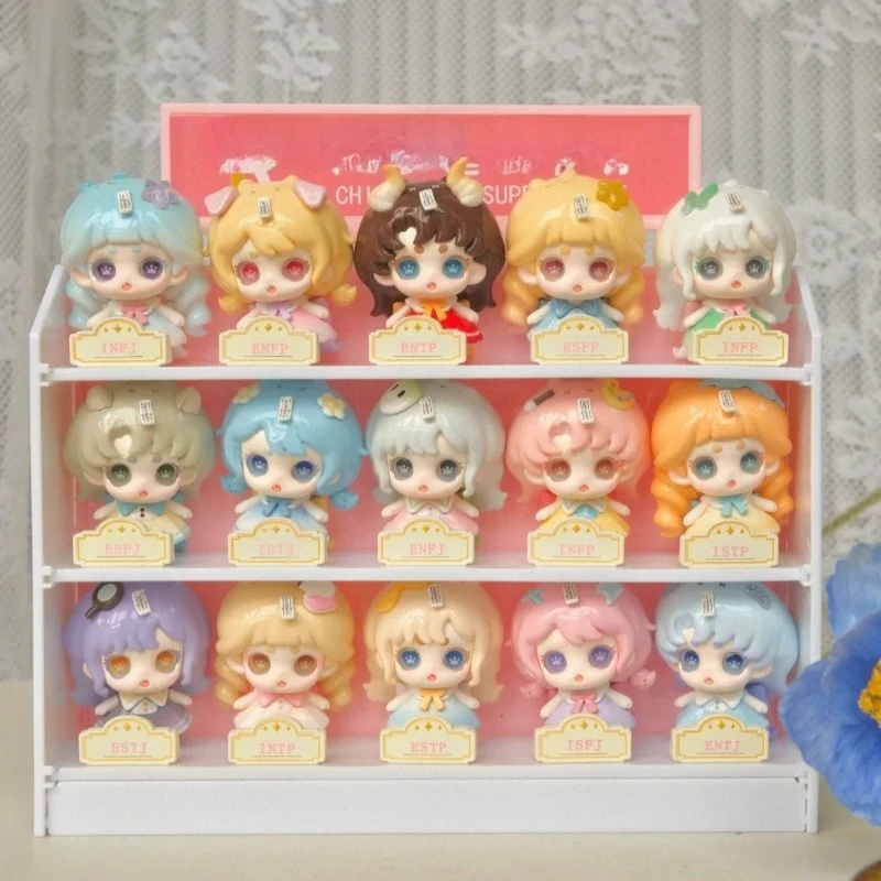 

KEENO MBTI Little Cute Friends Mini Series слепая коробка KEENO Cuteness Mystery Boxes модная игровая фигурка орнамент подарок на день рождения для девочки