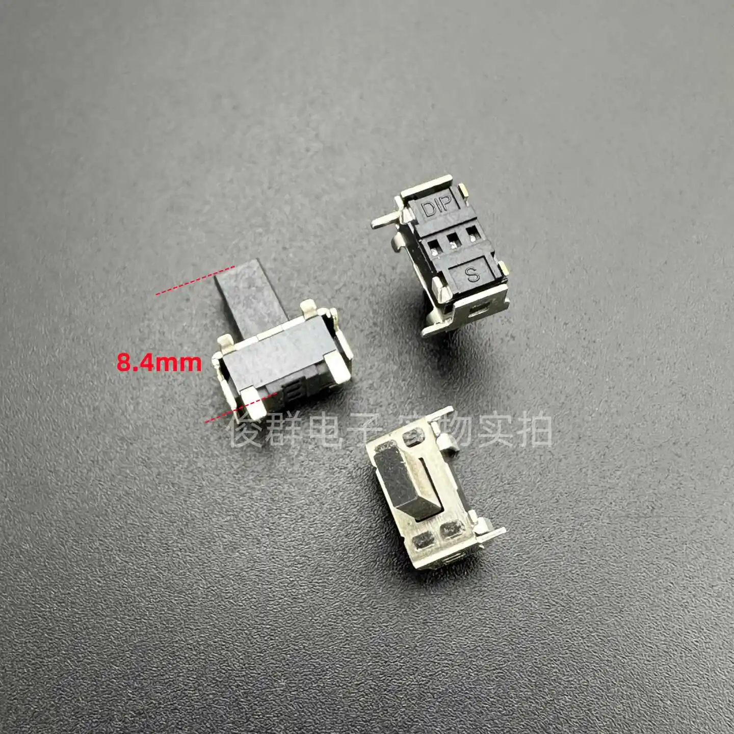 100pcs/Taiwan DIP Yuanda TAC-35N/K-V-T/R touch switch button with 3*6*8.4 bracket horizontal 2 feet