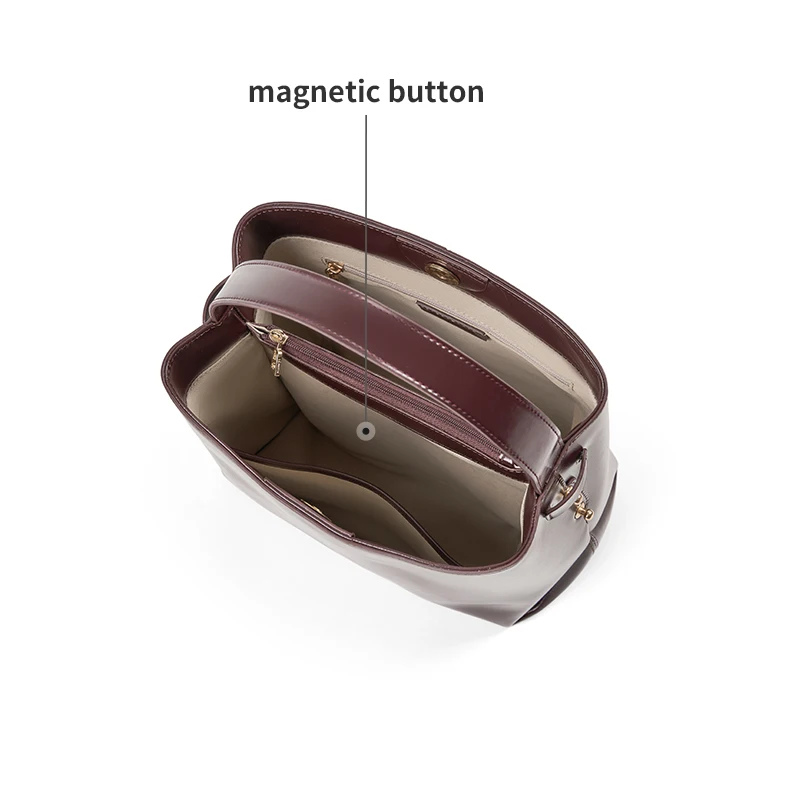 Thumbnail 4 - #4 Trending Soft Leather Bucket Bags Right Now