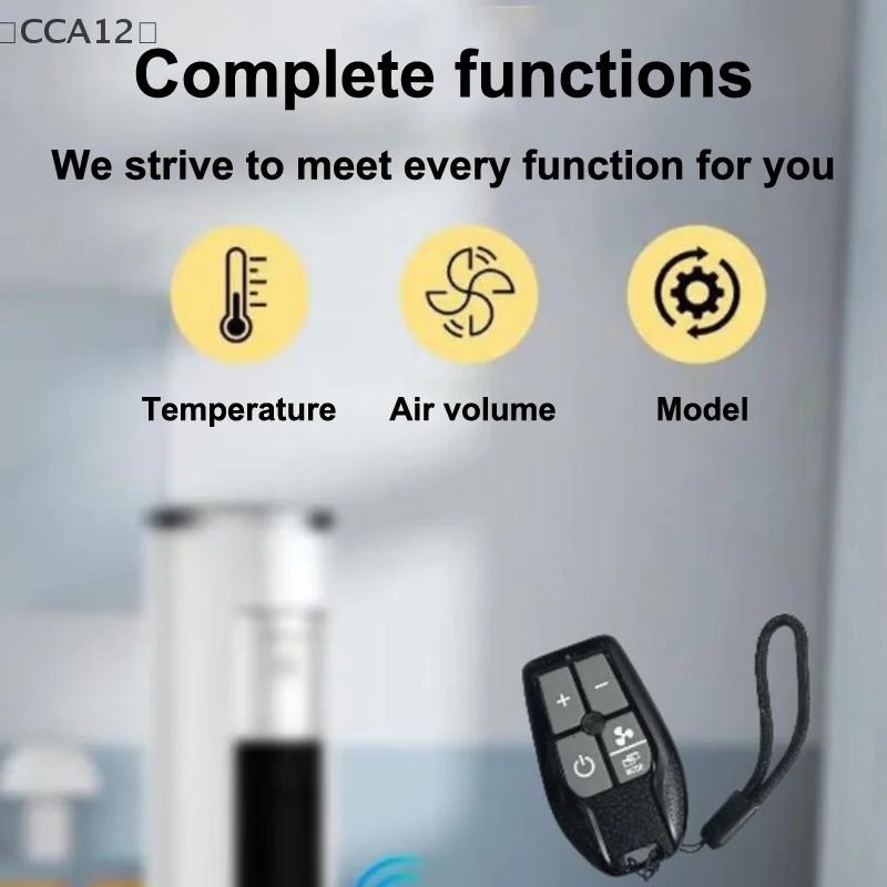 CCA12Remote Control AC Universal Kompatibel Dengan Semua Model Merek AC Utama
