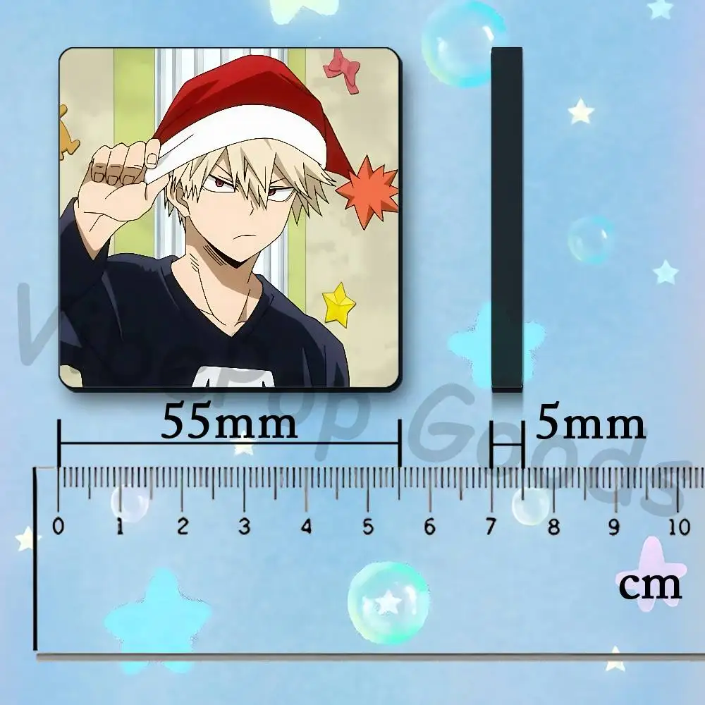 K-Katsuki B-Bakugo Portable Fridge Magnet 55mm Travel Souvenir Collectibles Kitchen Organizer IP merchandise