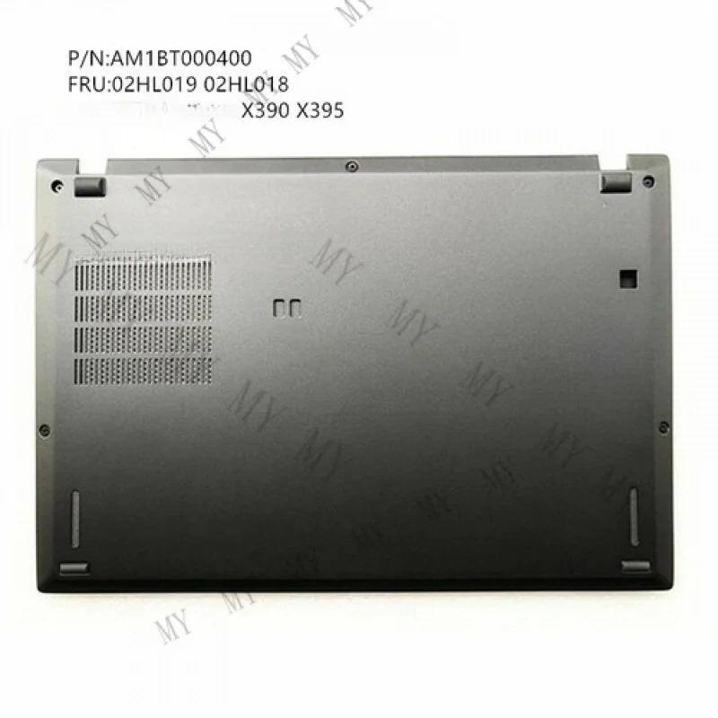 

TT New For Lenovo Thinkpad X390 X395 Lower Bottom Base Case Cover 02HL019 02HL018