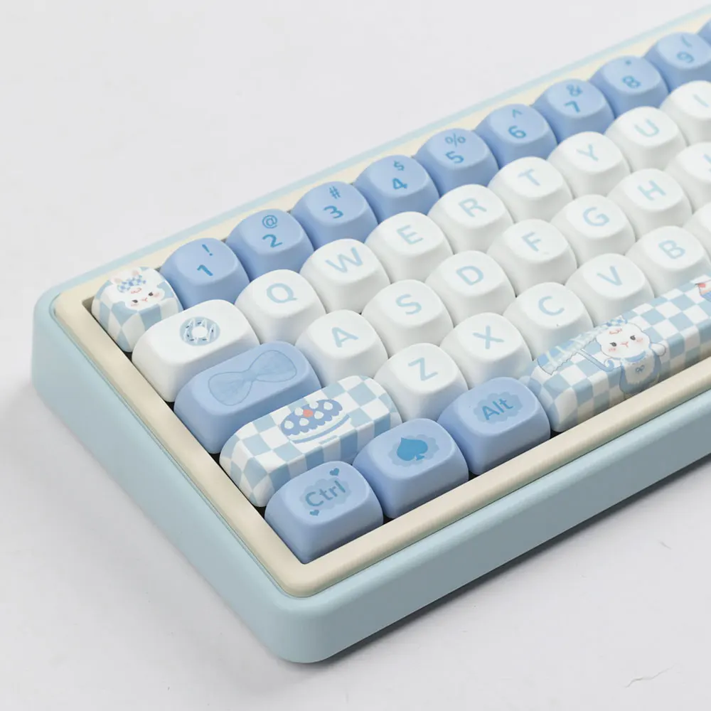 

Alice keycaps MOA profile Dye-Sublimation PBT keycap 140keys