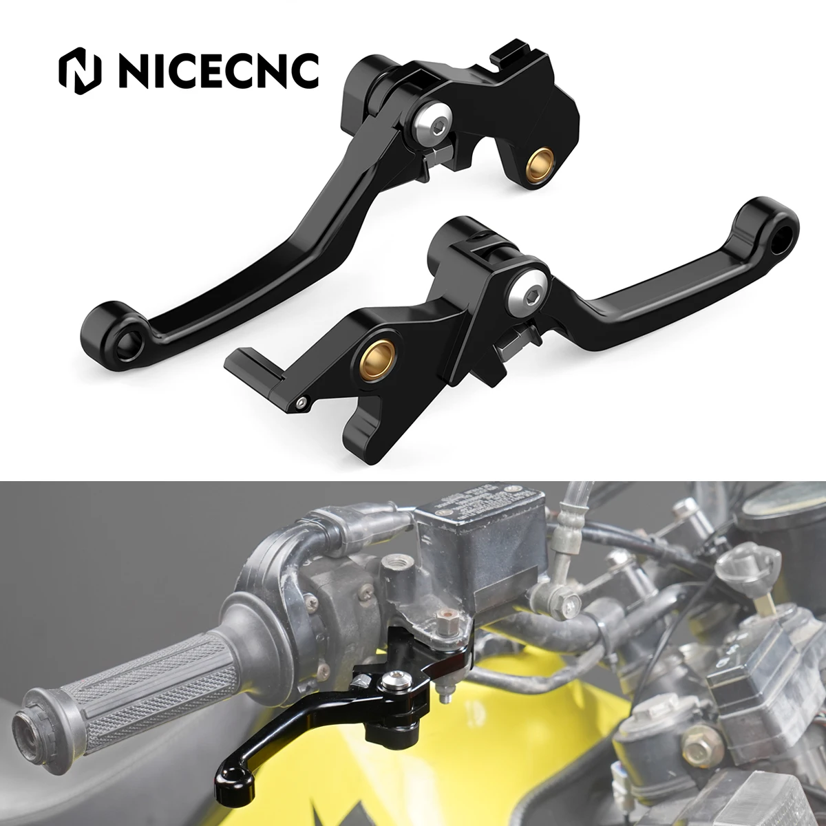 

Motorcycle Shorty Brake Lever Clutch Lever for Suzuki DR650S DR650SE DR650 S DR650 SE 2011-2024 2023 2022 2021 2020