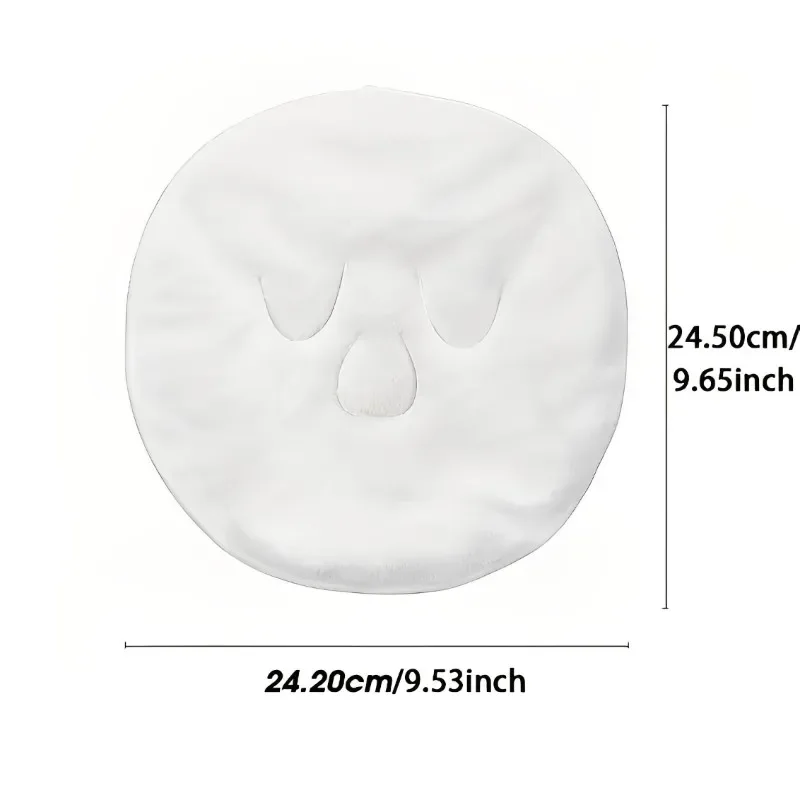 ผ้าขนหนูประคบร้อนผ้าฝ้ายคุณภาพสูงแบบใช้ซ้ำได้เครื่องนึ่งผิวหน้าสีขาวหนาความงามการดูแลผิวหน้าผ้าขนหนูเครื่องมือความงาม