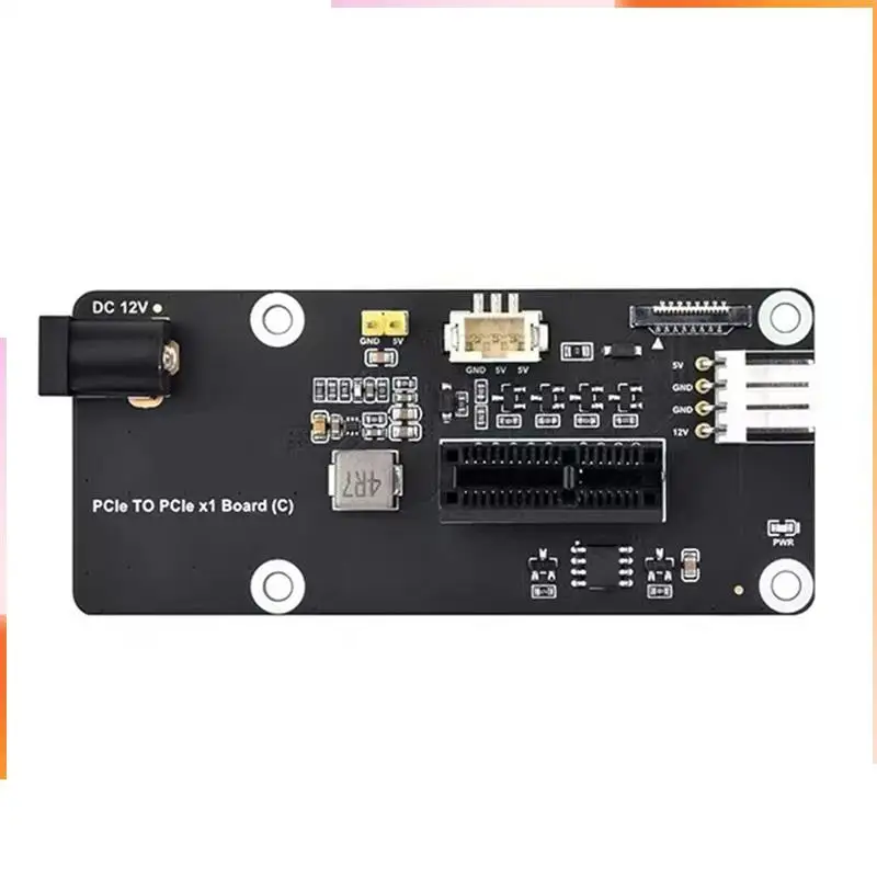 

A92Z For Raspberry Pi 5 Pcie FFC Connector To Standard Pcie X1 Slot (C) Expansion Board For Raspberry Pi 5