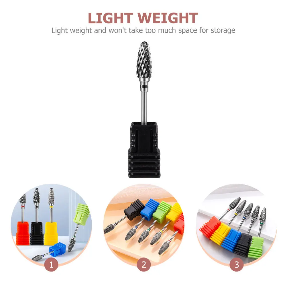 Nagel Schleifen Köpfe Multifunktionale Maniküre Polieren Bits Für Gel Acryl Entfernung Langlebige Bohrer Set Werkzeuge