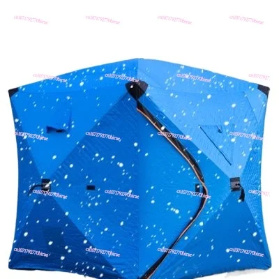 Winter fishing tent cotton thickened outdoor camping ice fishing equipment winter warm cold windproof fishing insulation house