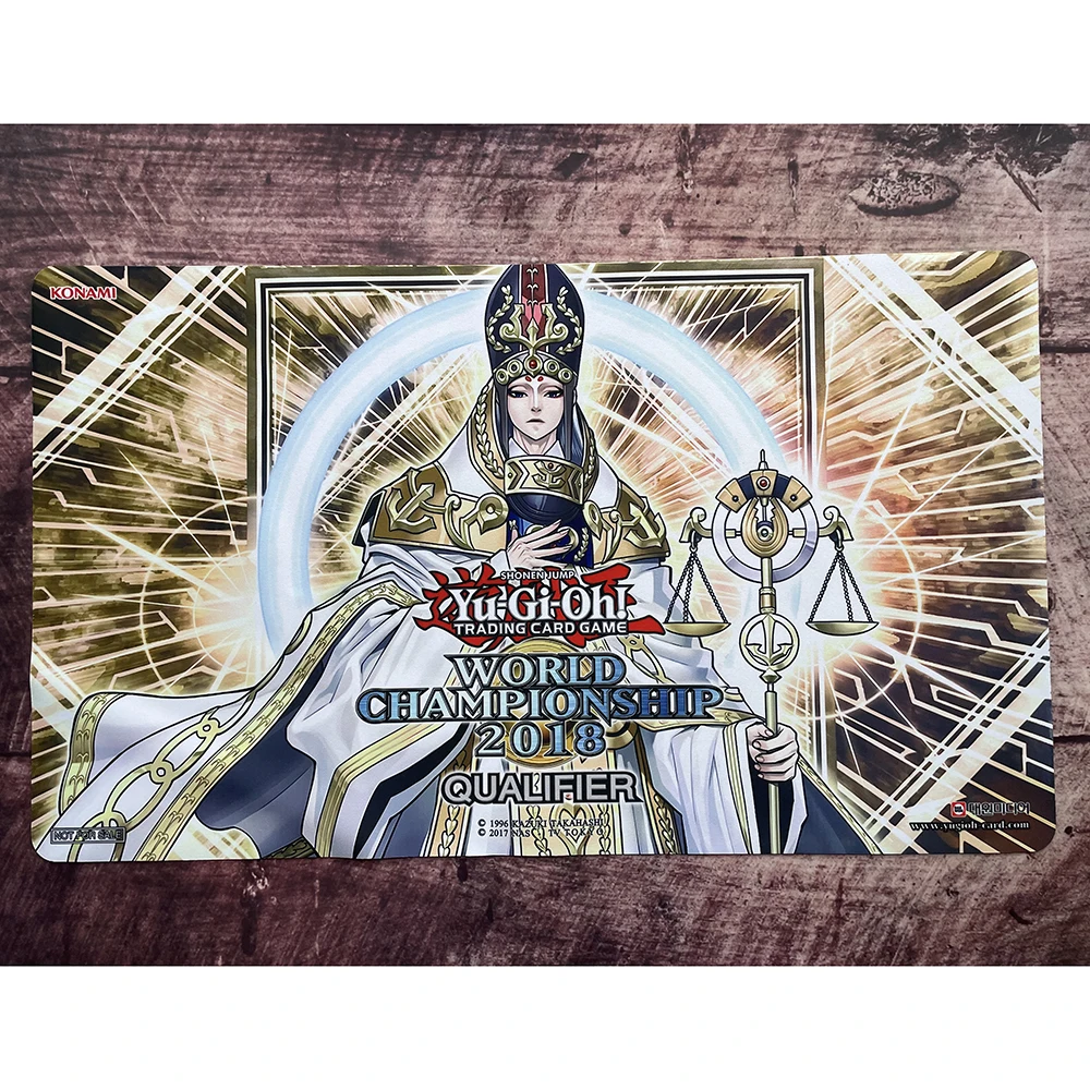 Коврик для карт Yu-Gi-Oh Celestia Lightsworn, игровой коврик YGO Mat TCG YuGiOh Mat-345