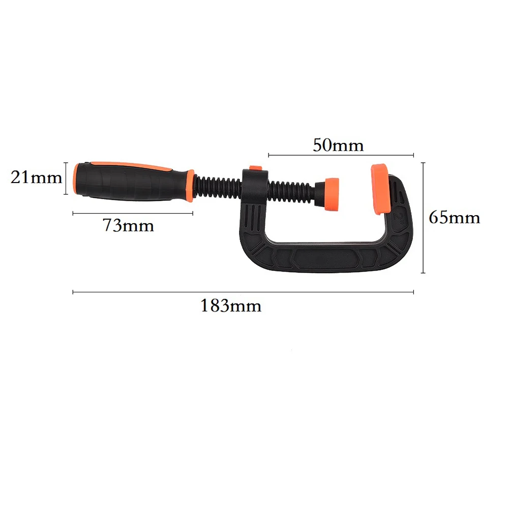 For Woodworking Device Strong Clamp Engineering Plastic Carpentry Compact DIY Exquisite Lightweight Repair Study