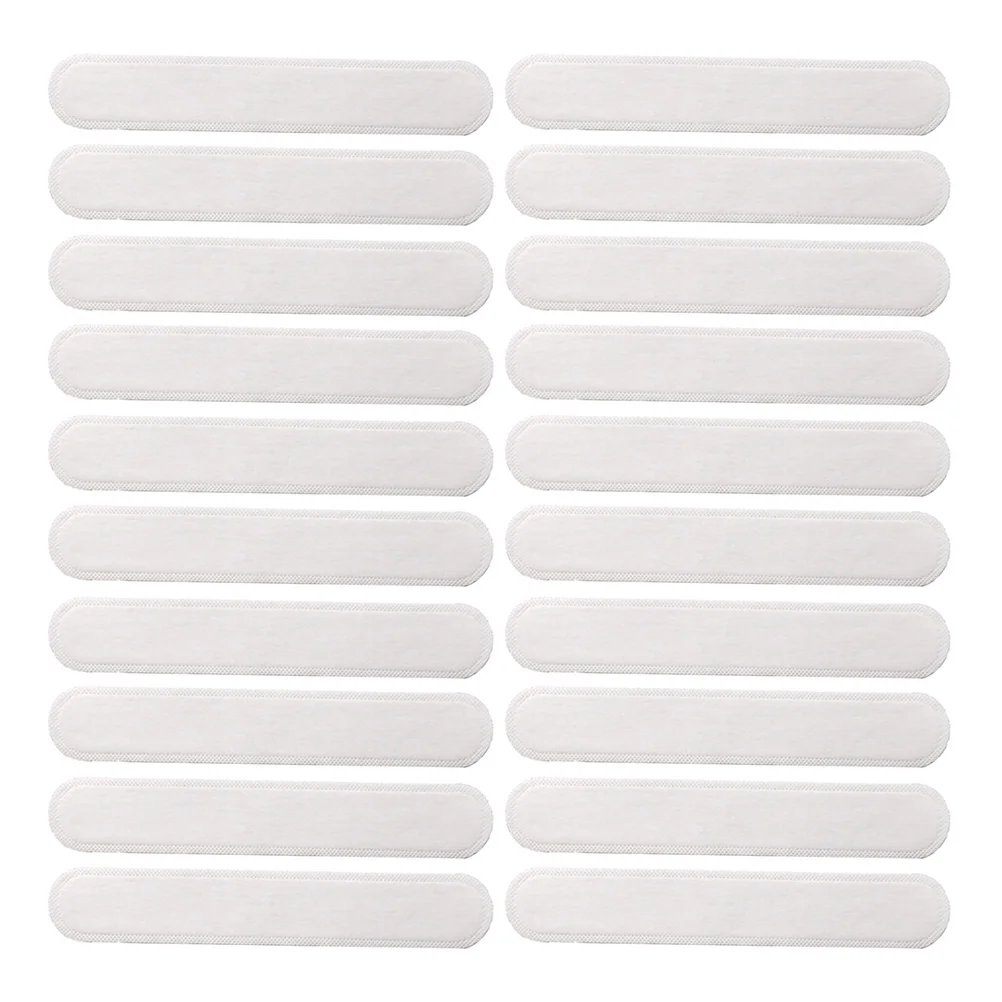 100 Pcs Hat Sweat Sticker Men Hats Absorbent Pad Absorption Disposable Patch Non-woven Fabric Miss Caps