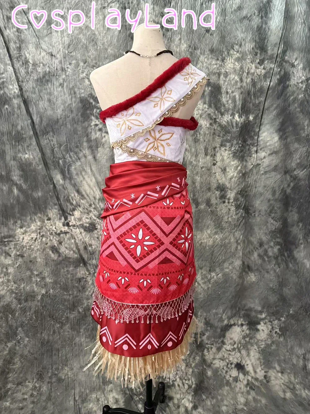 Robe de princesse Moana, Costume de Cosplay, robe de plage d'été, accessoires de jupe supérieure, Costume d'halloween et de noël, jeu de rôle sur mesure