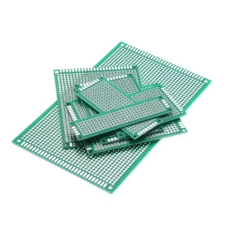 2x8 3x7 4x6 5x7 6x8 7x9 Green PCB Dual Panel Board DIY Universal Prototype Board Protoboard Kit Double sided tin plated PCB 2.54