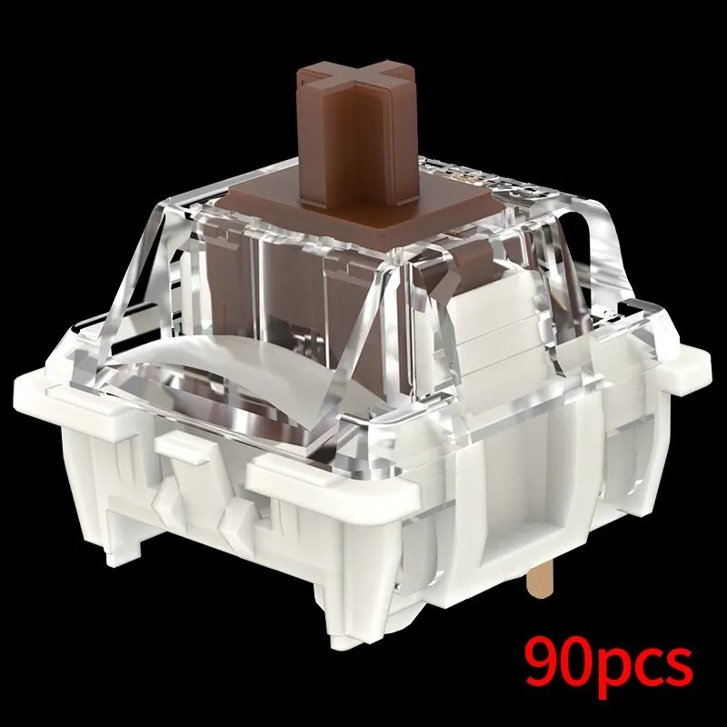 GGBEE GATERON G Pro 3.0 Tastaturschalter Pro3.0 Mechanisches Tastaturzubehör Gelb Braun Silber Schalter für Tastatur vorgeschmiert 8