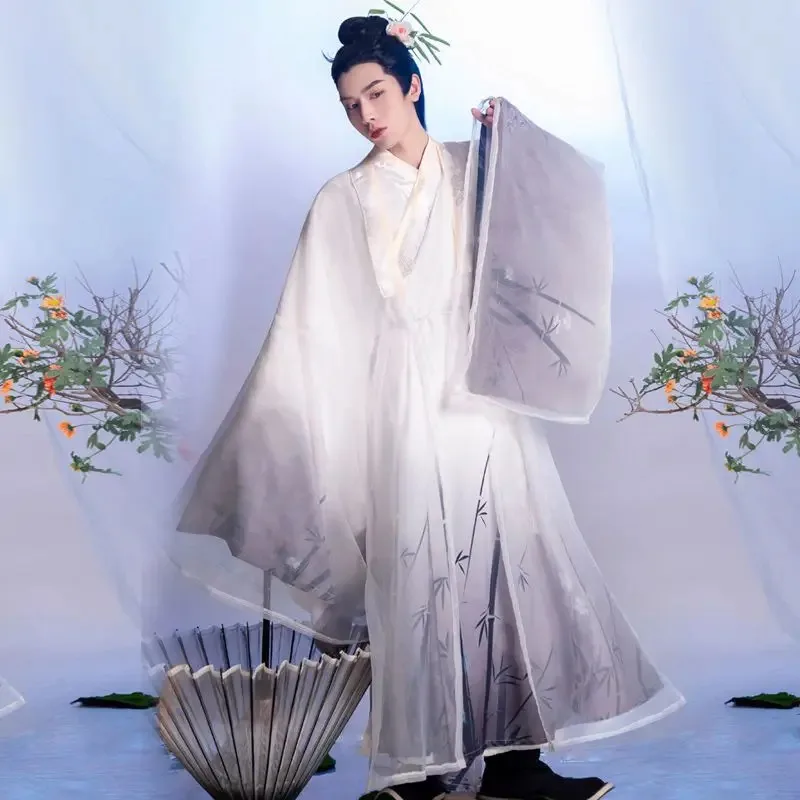 عباءة الهالوين للعب الأدوار من سلالة كوس مينغ مطبوعة بياقة قطرية للرجال والنساء في الملابس الصينية القديمة 1;w'2,c.3;r'