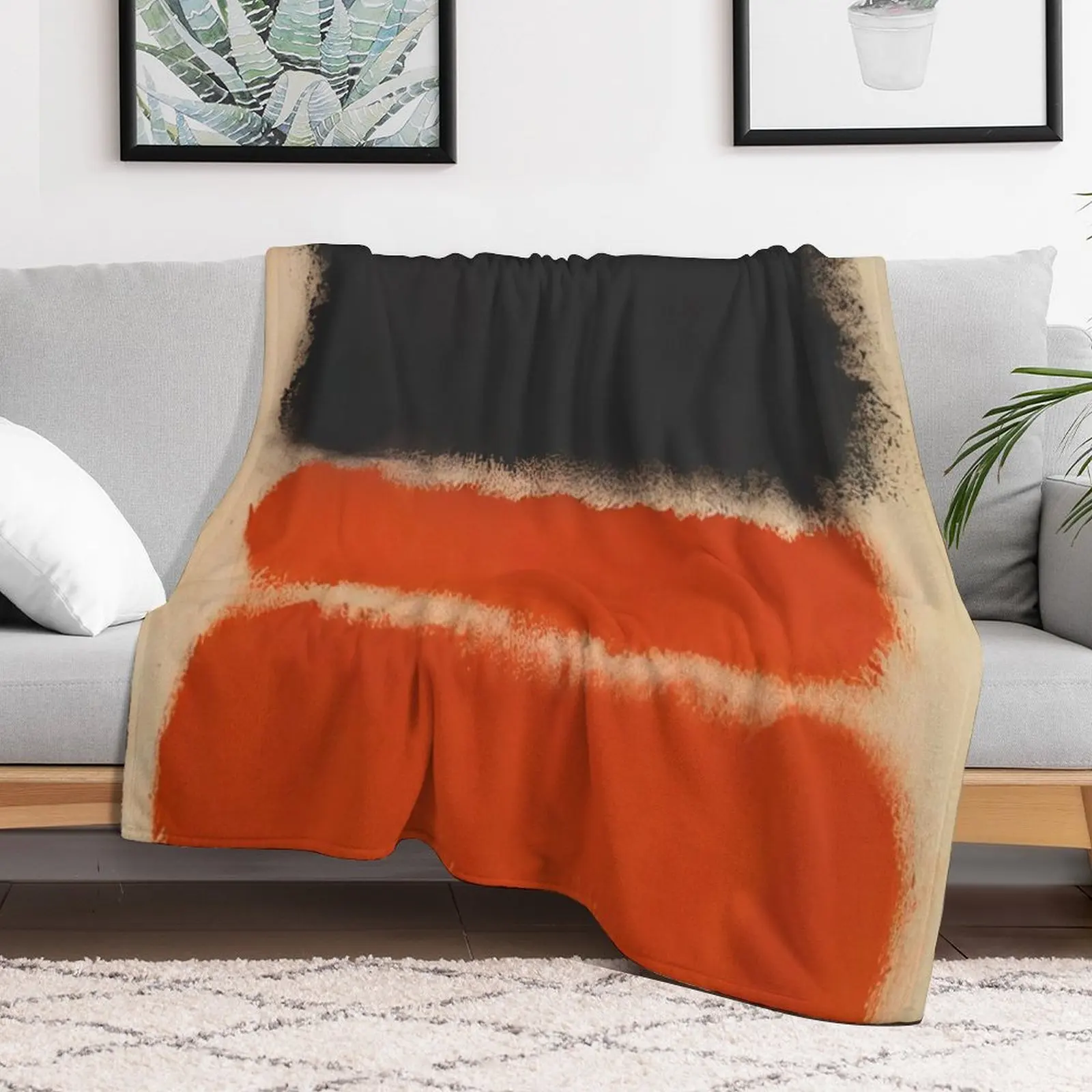 Mark Rothko - Red - 1968 Throw Blanket Hair manga Blankets