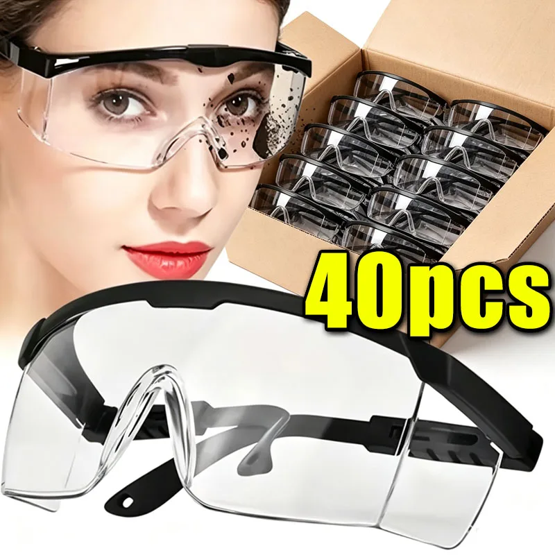 Anti-Splash Work Safety Glasses Eye Protecting Lab Goggles Protective Industrial Wind Dust Proof Goggles Cycling Glasses