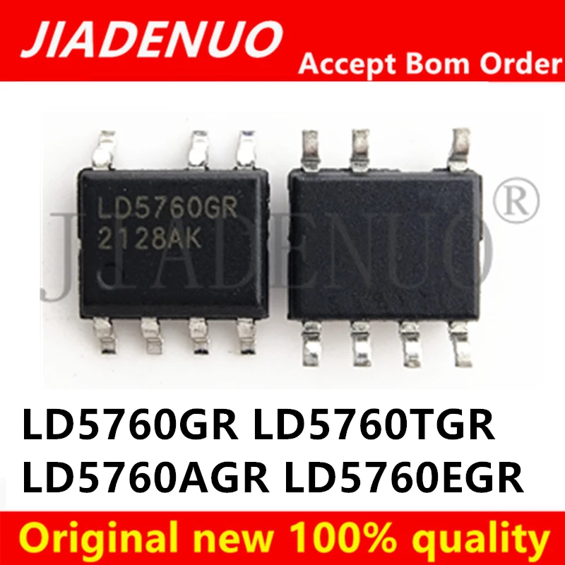 (5pcs)100% New LD5760GR LD5760TGR LD5760AGR LD5760EGR sop-7 Chipset