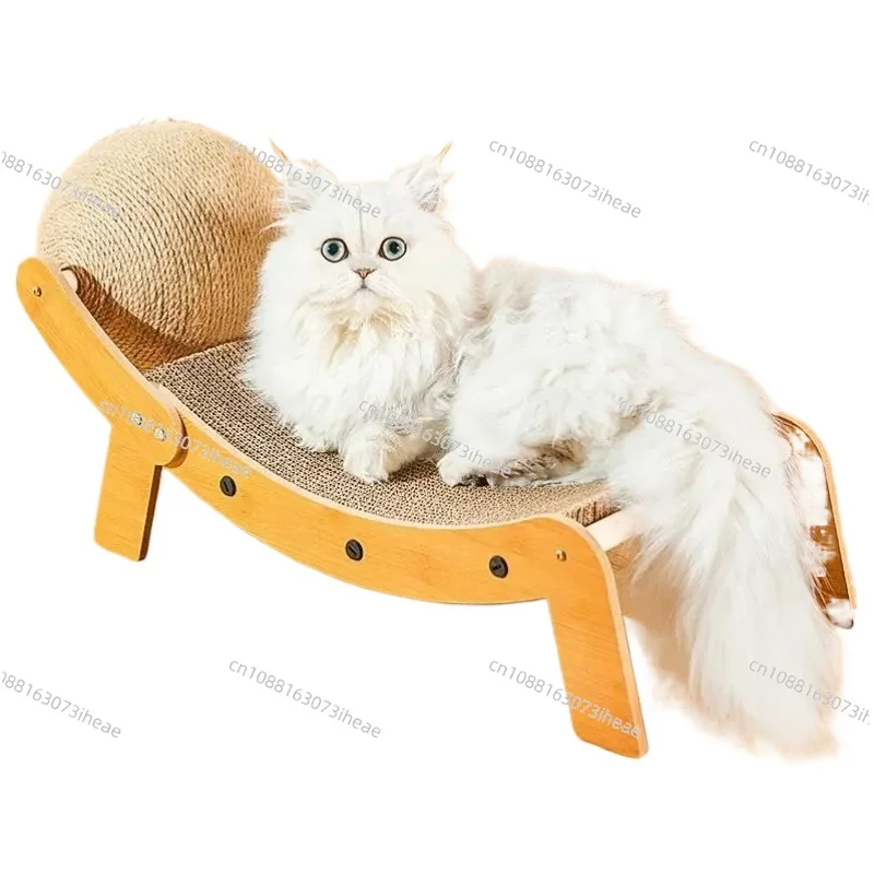 Easy cat scratching column with casual bed cat climbing frame natural sisal handmade board cat scratching bed
