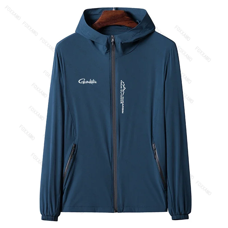 

Gamakatsu 2024 Summer Lightweight Men's Fishing Sun Protection Suit Upf50 UV Protective Sun Protection Suit Breathable Jacket