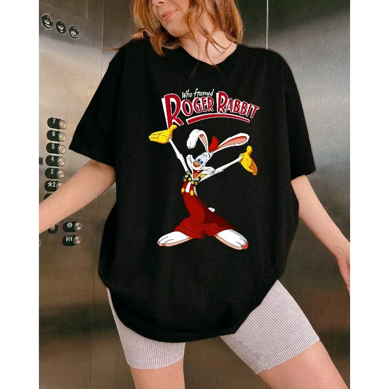 

Disney Retro 90s Roger Rabbit Shirt Who Framed Roger Rabbit T-shirt Disneyland Family Walt Disney World Cute Hot-selling